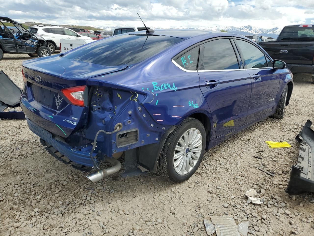 3FA6P0LU4ER214829 2014 Ford Fusion Se Hybrid