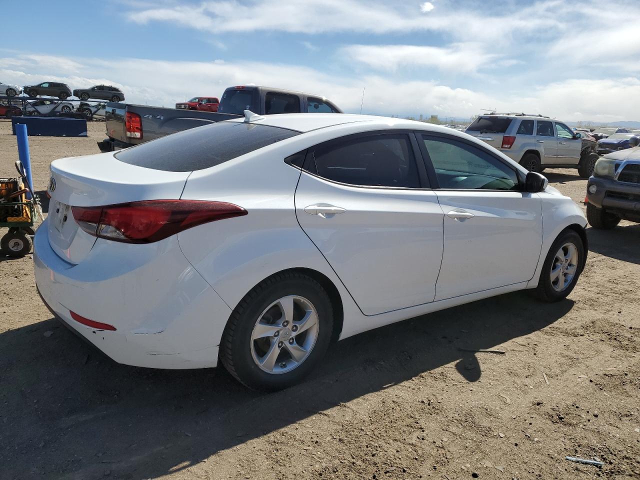 5NPDH4AEXEH460742 2014 Hyundai Elantra Se