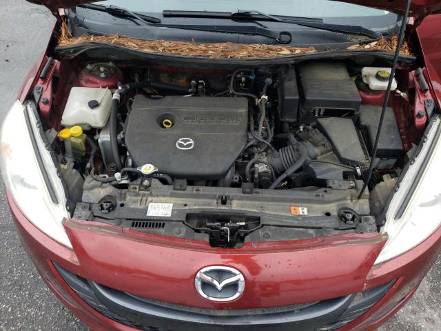  MAZDA 5 2012 Червоний