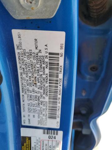 2007 Toyota Tacoma Double Cab Prerunner VIN: 5TEJU62N47Z464939 Lot: 55721694