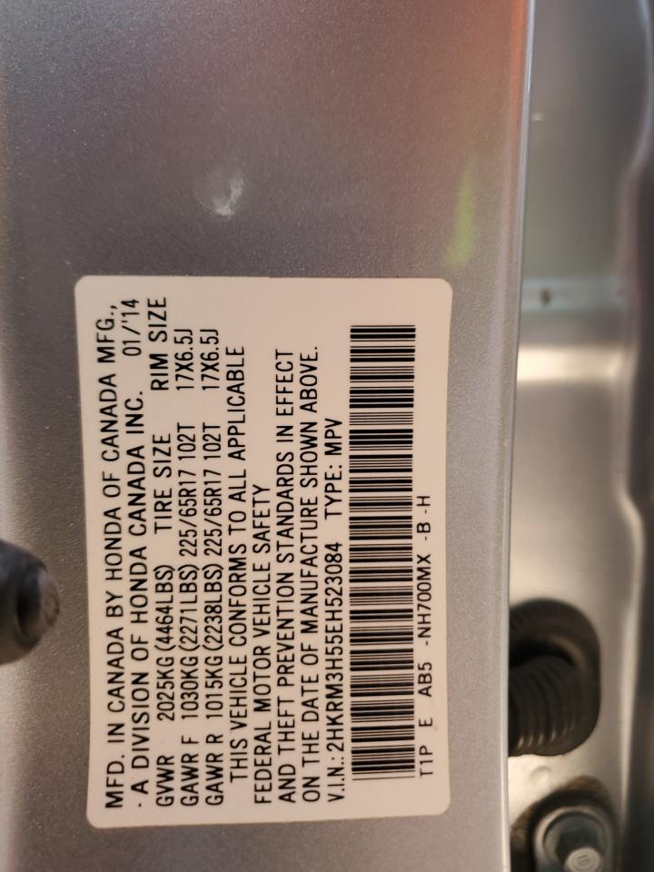 2HKRM3H55EH523084 2014 Honda Cr-V Ex