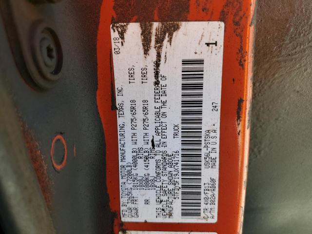 2018 Toyota Tundra Crewmax Sr5 VIN: 5TFDY5F19JX741716 Lot: 54805214