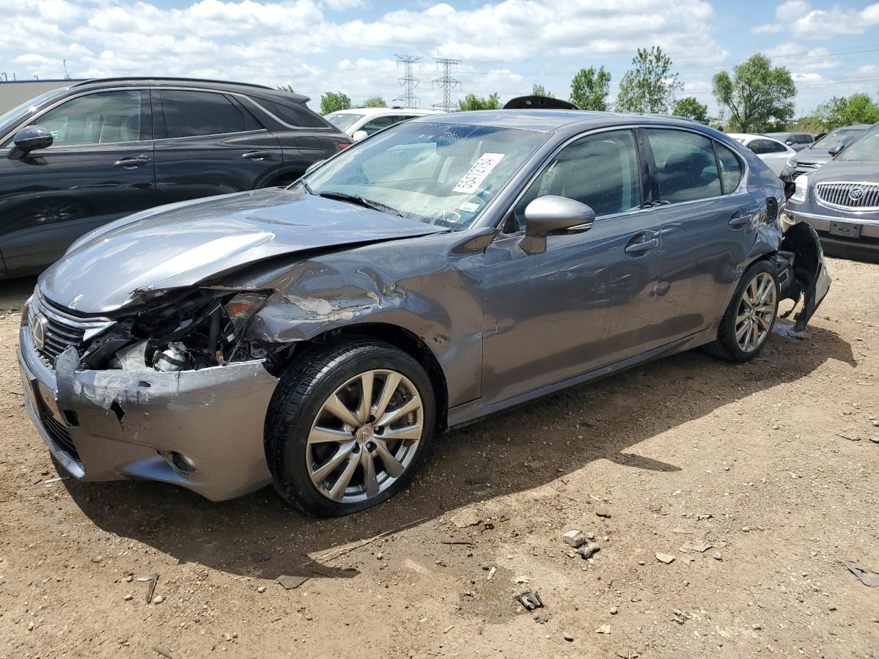 2013 Lexus Gs 350 vin: JTHCE1BL0D5000843