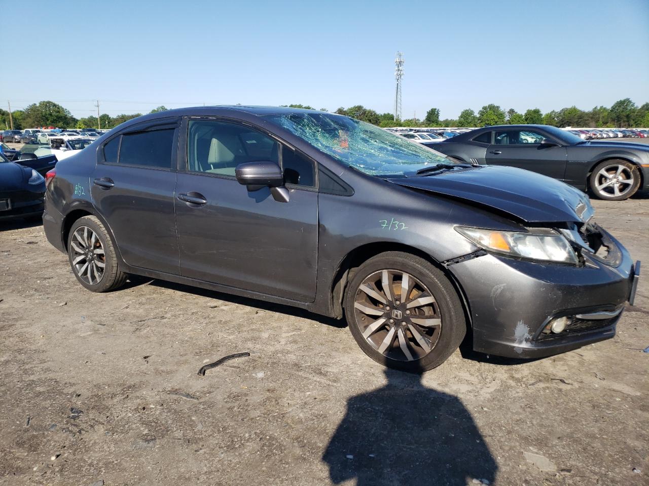 19XFB2F9XEE203627 2014 Honda Civic Exl