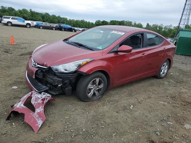 2014 Hyundai Elantra Se VIN: 5NPDH4AE8EH544784 Lot: 53798724