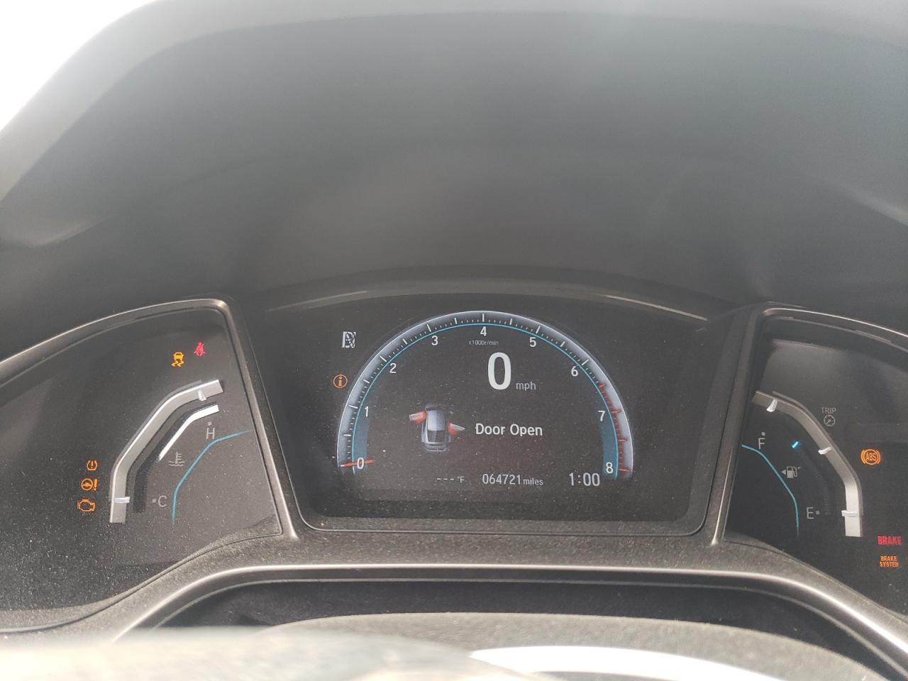 SHHFK7H52JU231156 2018 Honda Civic Ex