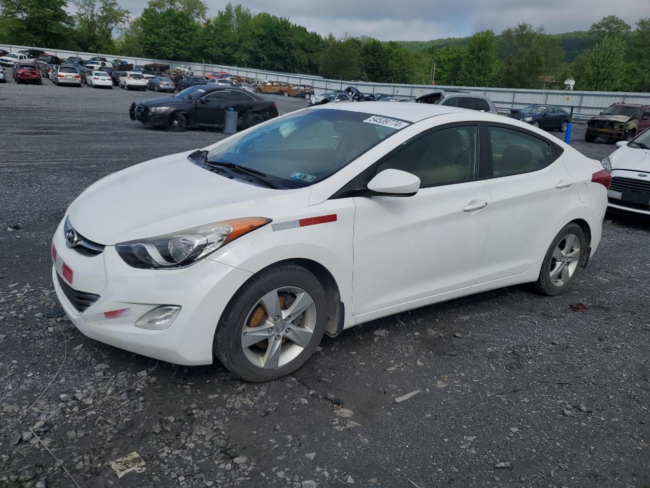 5NPDH4AE8CH115951 2012 Hyundai Elantra Gls