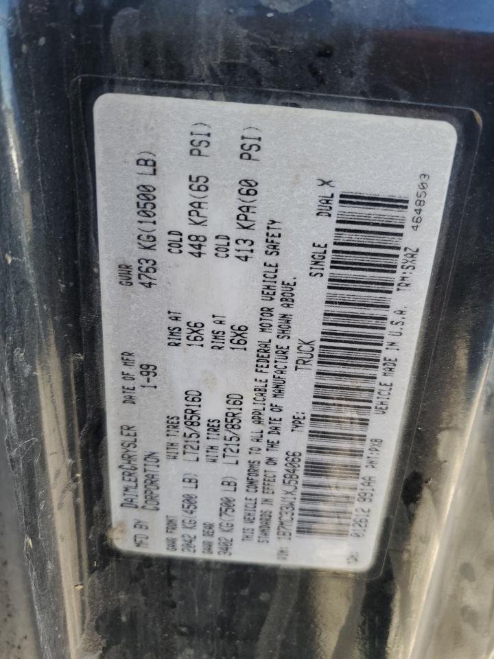 1B7MC33W1XJ584066 1999 Dodge Ram 3500