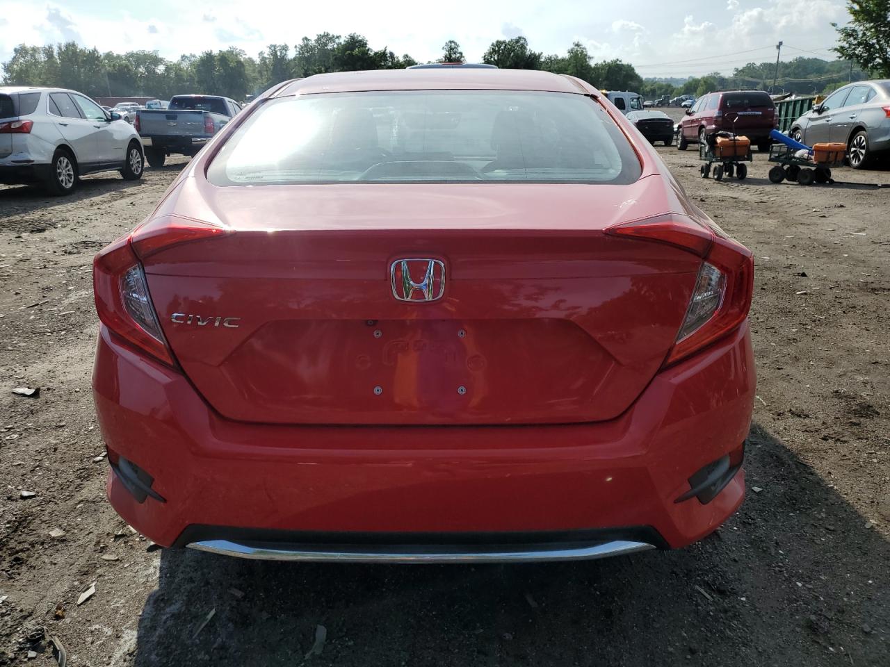 2HGFC2F61KH567584 2019 Honda Civic Lx