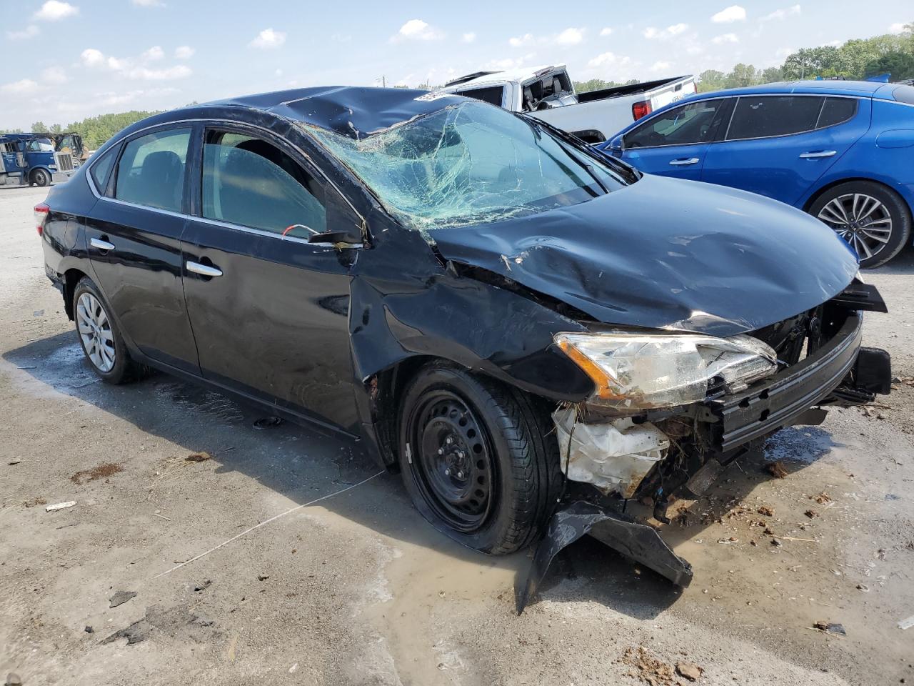 3N1AB7AP1EL694049 2014 Nissan Sentra S