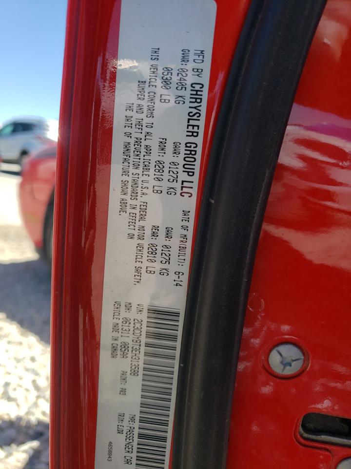 2C3CDYBT3EH313588 2014 Dodge Challenger R/T