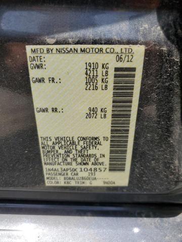 2013 NISSAN ALTIMA 2.5 - 1N4AL3AP5DC104857