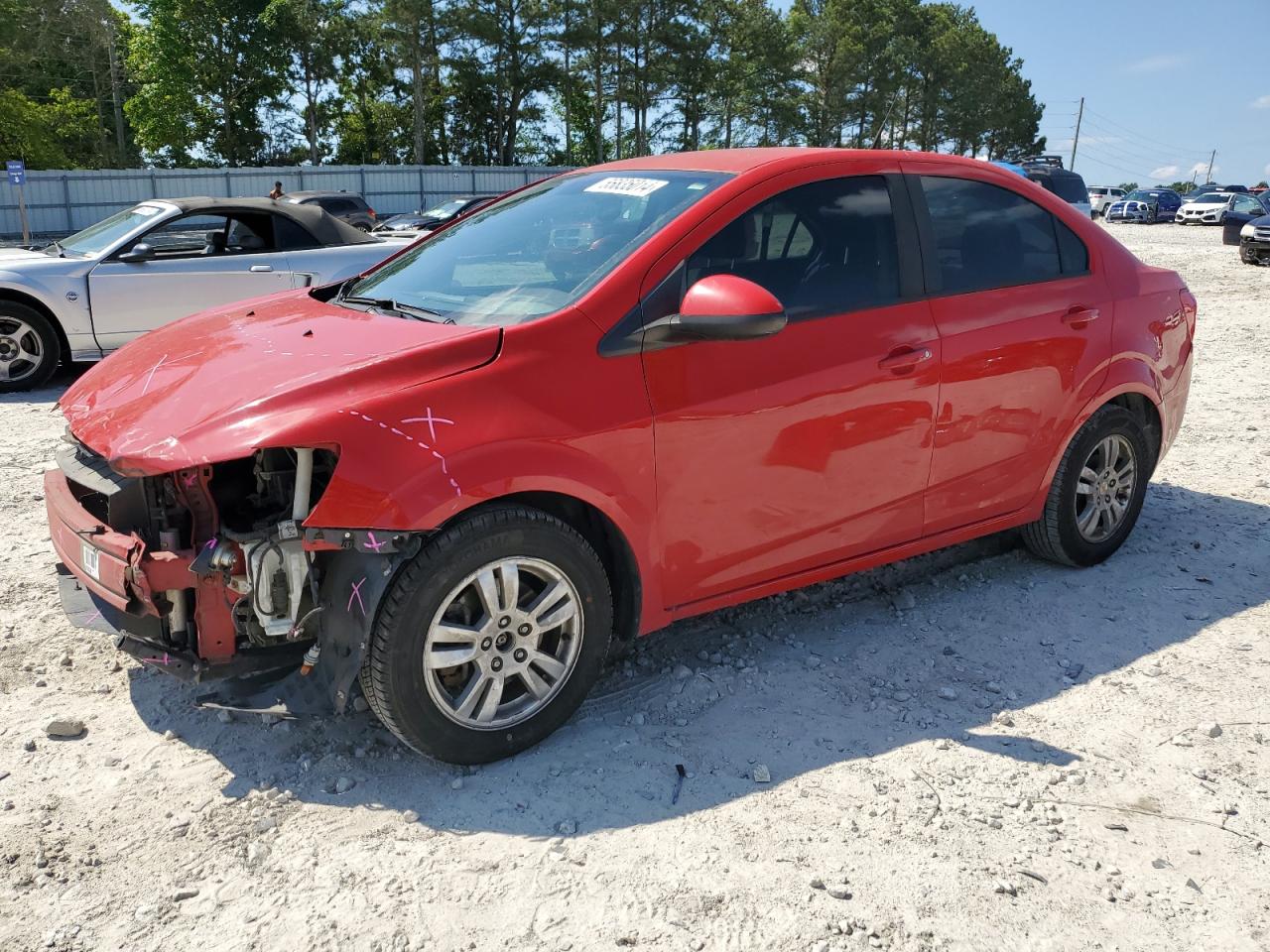 2012 Chevrolet Sonic Ls vin: 1G1JA5SH7C4172047