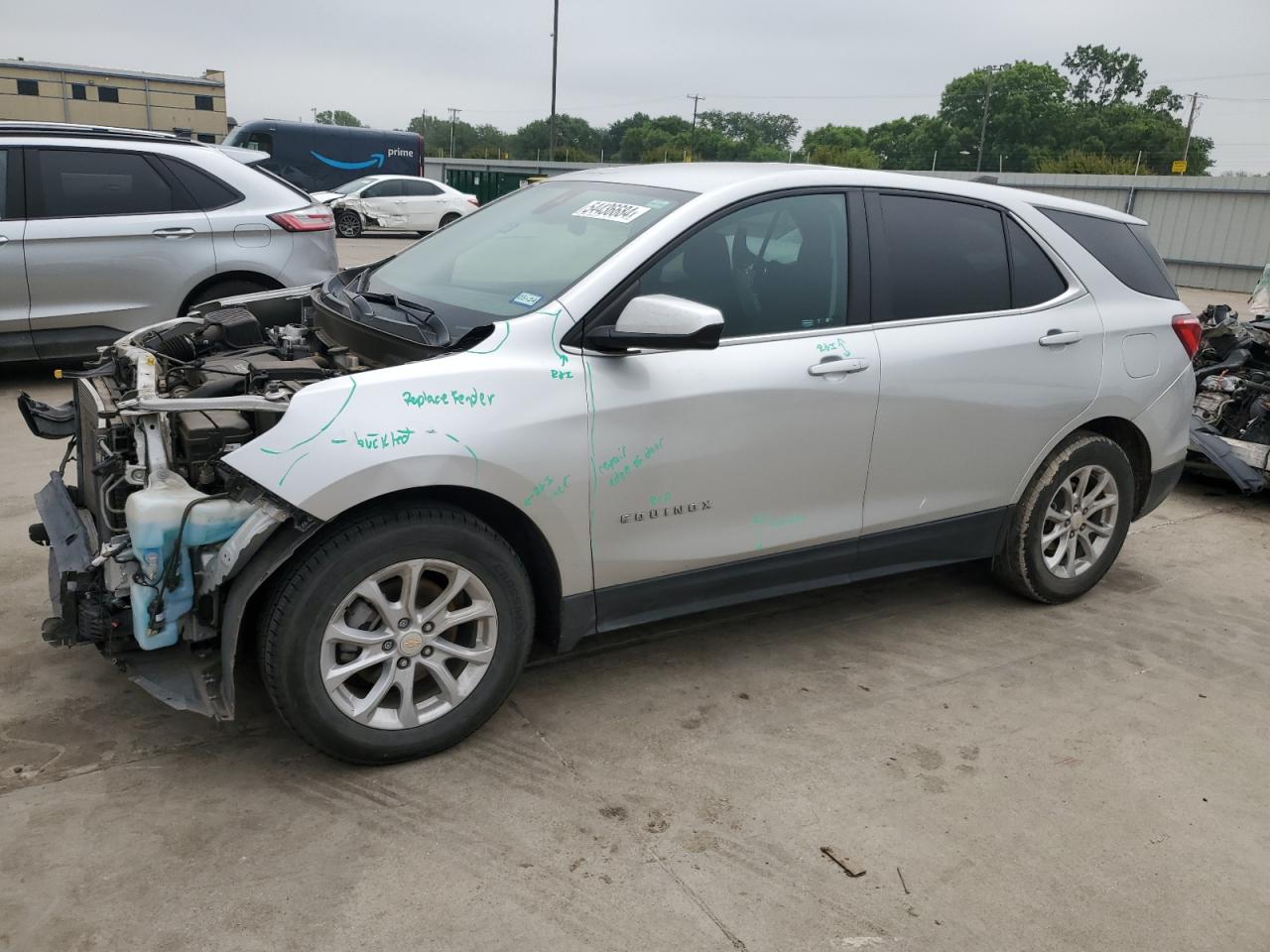 2021 Chevrolet Equinox Lt vin: 3GNAXKEV3MS134667