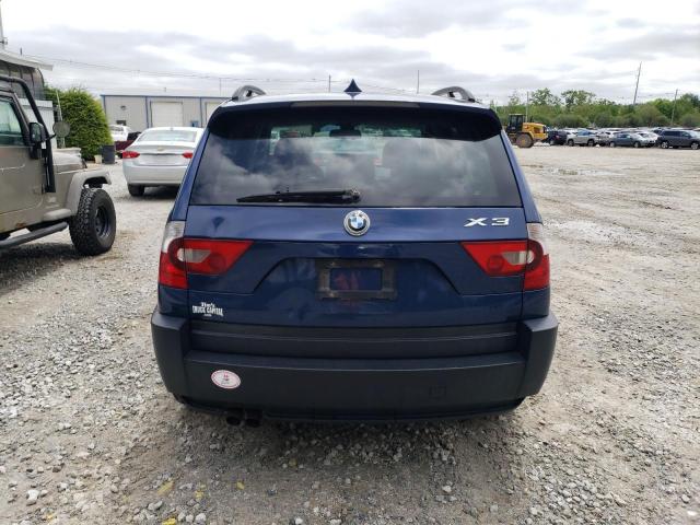 2005 BMW X3 3.0I VIN: WBXPA93495WD19972 Lot: 55506644