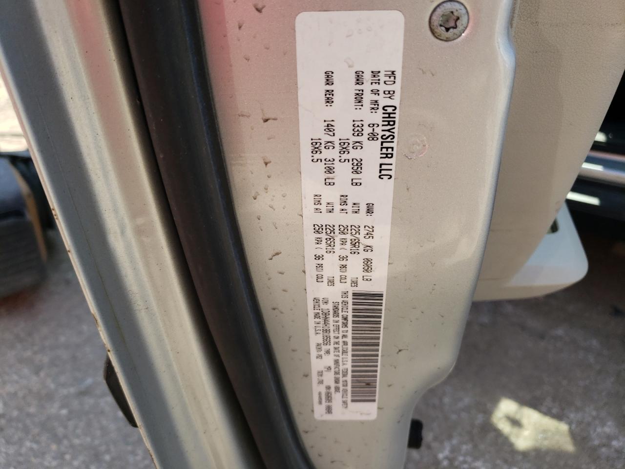 1D8HN44H18B185656 2008 Dodge Grand Caravan Se