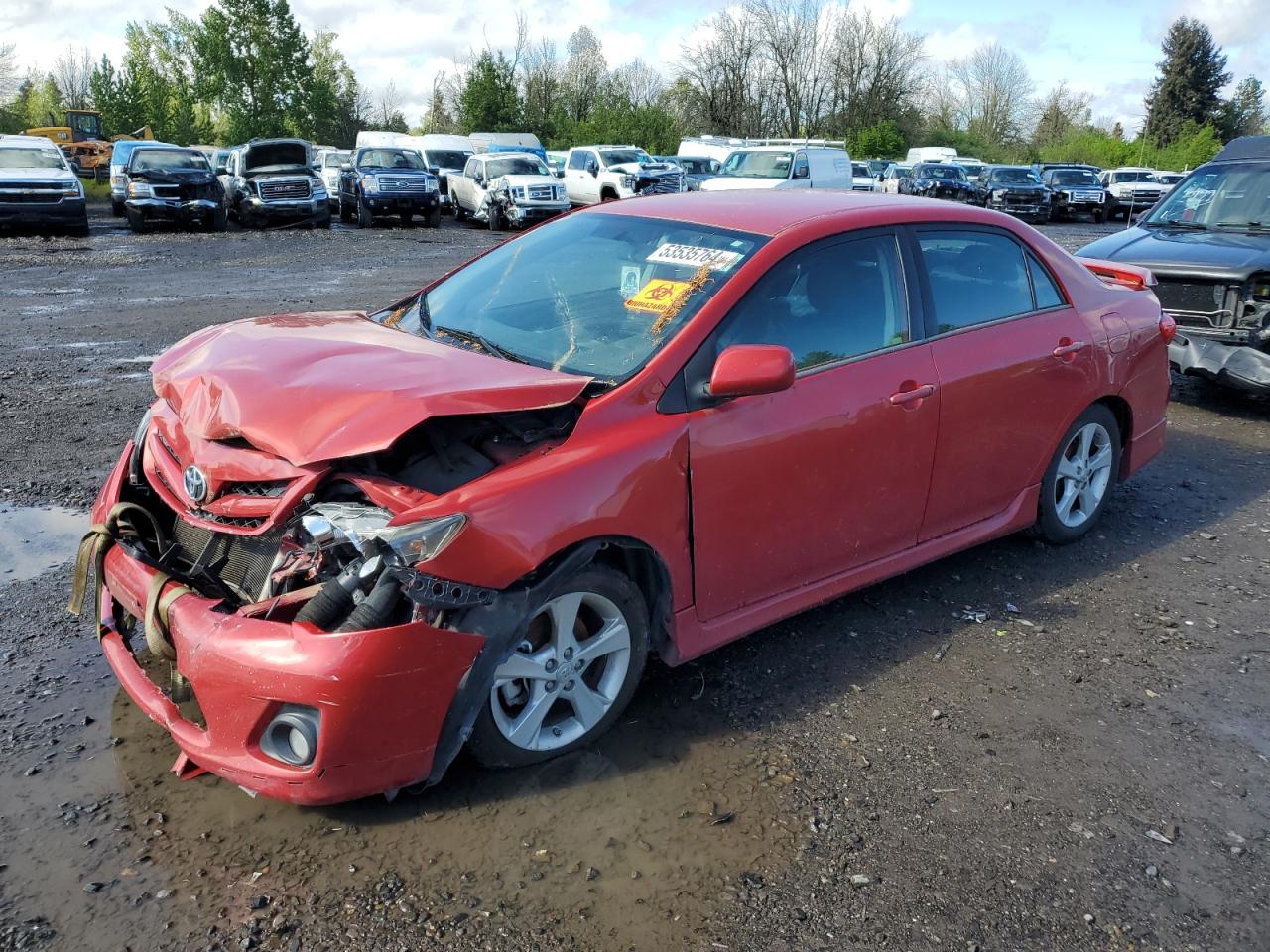 2013 Toyota Corolla Base vin: 2T1BU4EE7DC921720