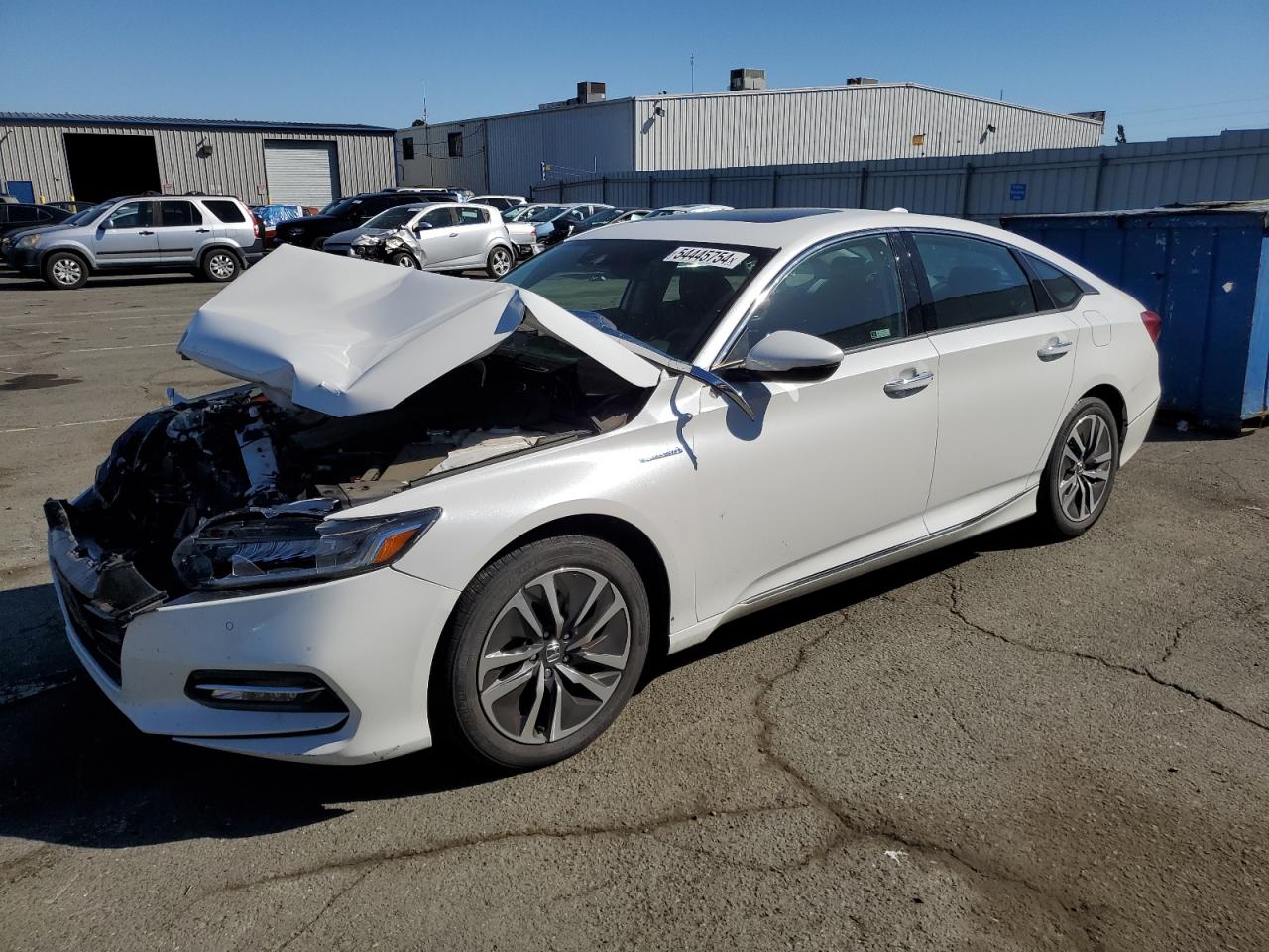 1HGCV3F99KA017853 2019 Honda Accord Touring Hybrid