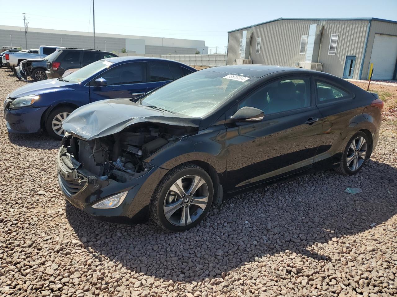 KMHDH6AH9EU024228 2014 Hyundai Elantra Coupe Gs