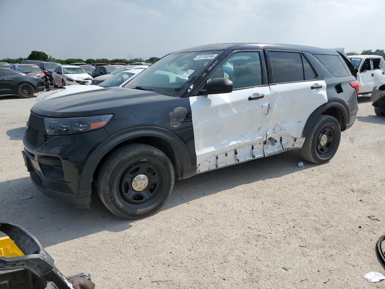 2021 Ford Explorer Police Interceptor vin: 1FM5K8AB5MGA43286