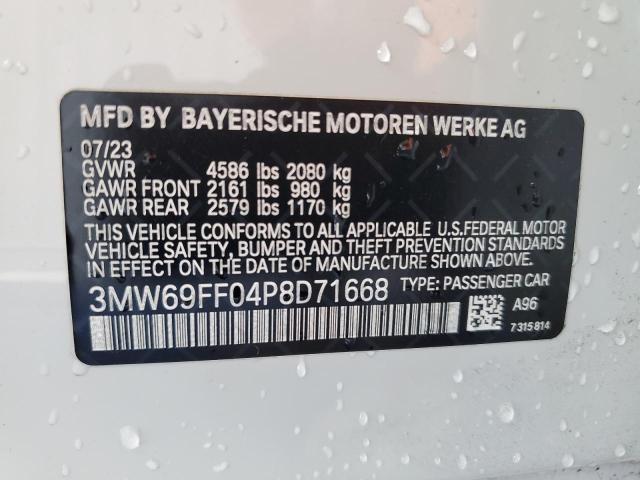 3MW69FF04P8D71668 BMW 3 Series 330I 13