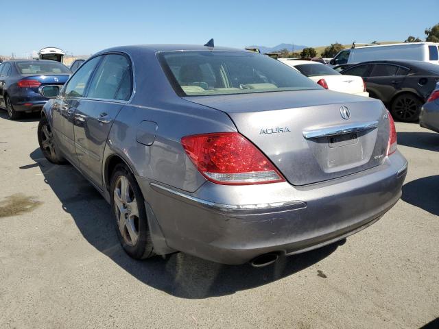 ACURA RL 2005 gray  gas JH4KB16535C013941 photo #3