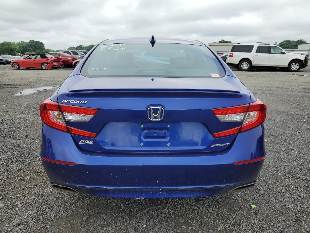 1HGCV1F34KA037007 2019 Honda Accord Sport