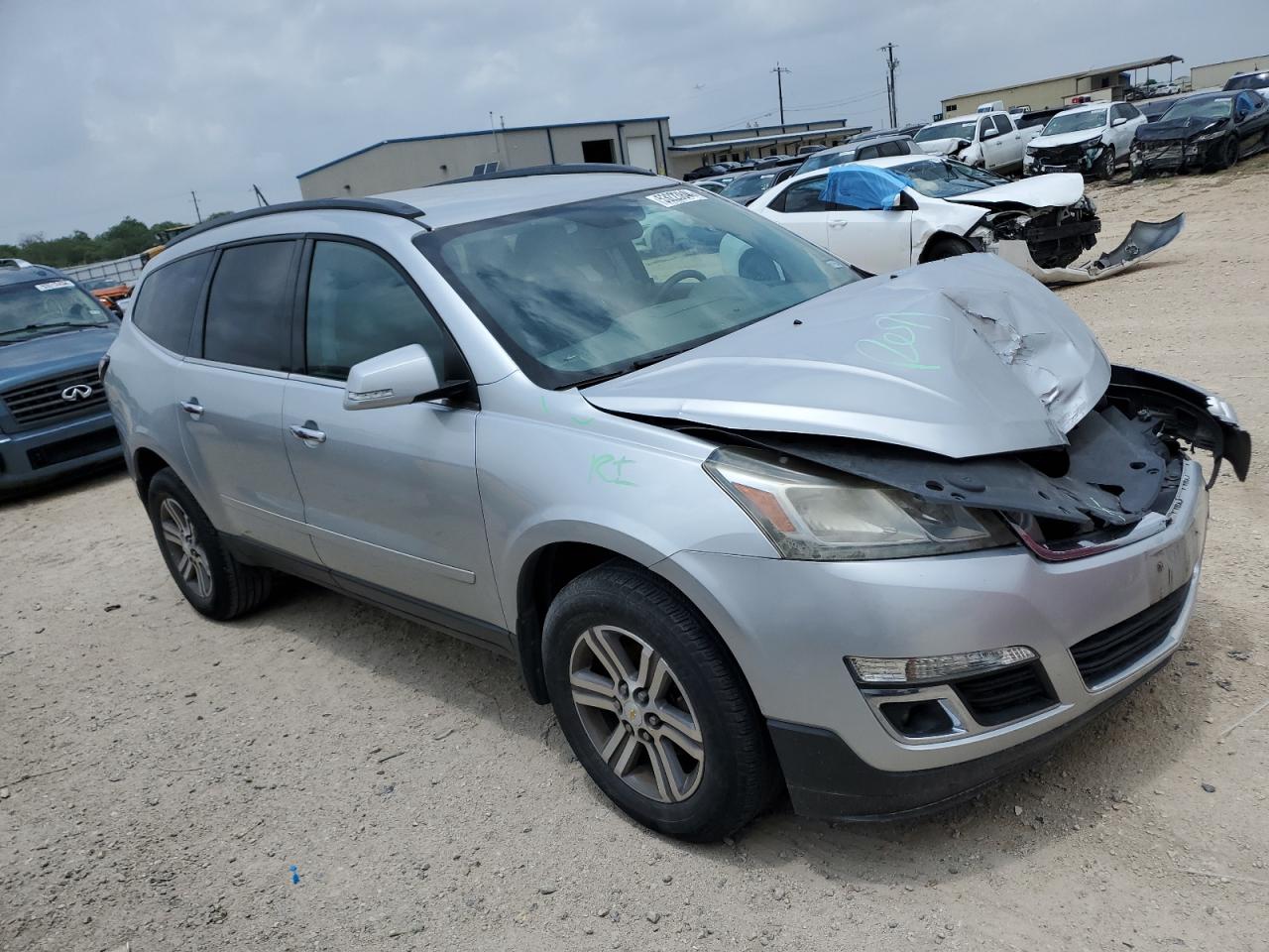 1GNKRGKD2FJ285396 2015 Chevrolet Traverse Lt