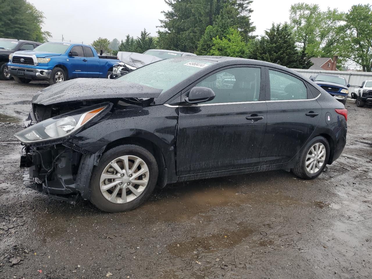 2022 Hyundai Accent Se vin: 3KPC24A69NE168526