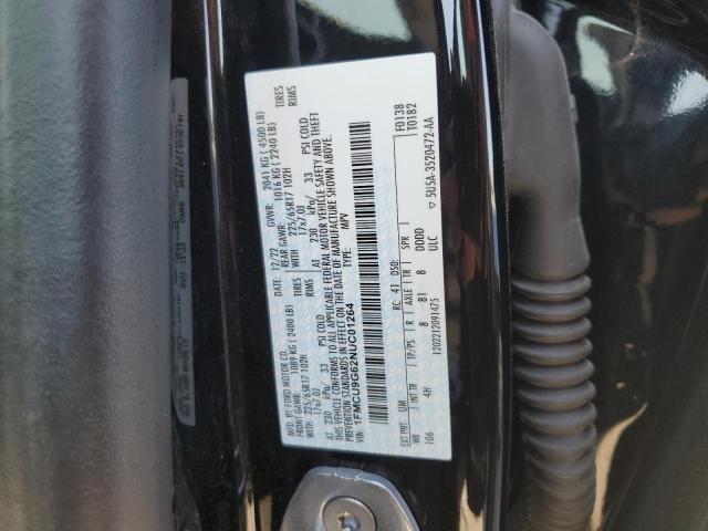 2022 Ford Escape Se VIN: 1FMCU9G62NUC01264 Lot: 53656884