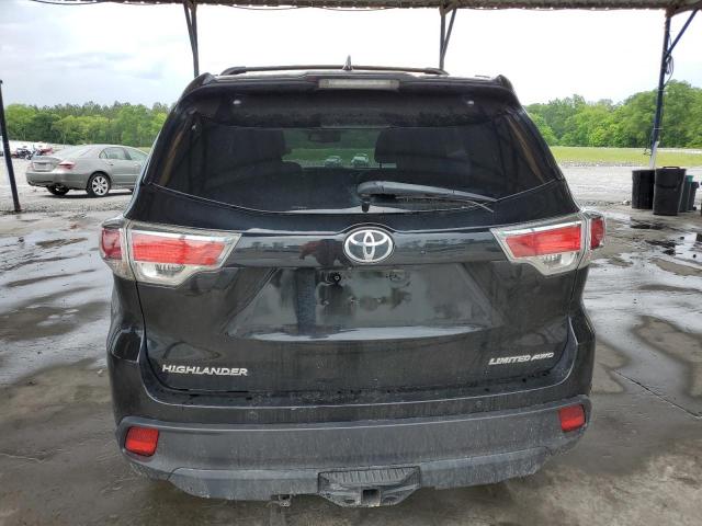 VIN 5TDDKRFH1ES040119 2014 Toyota Highlander, Limited no.6