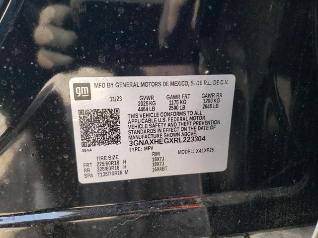 2024 Chevrolet Equinox Ls VIN: 3GNAXHEGXRL223304 Lot: 56280834