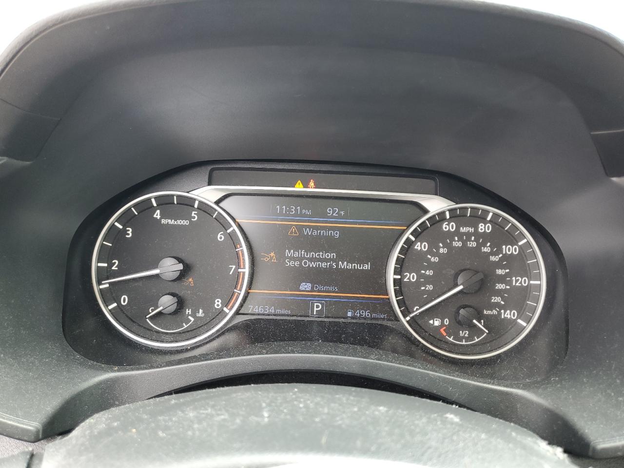 1N4BL4DV2MN361841 2021 Nissan Altima Sv