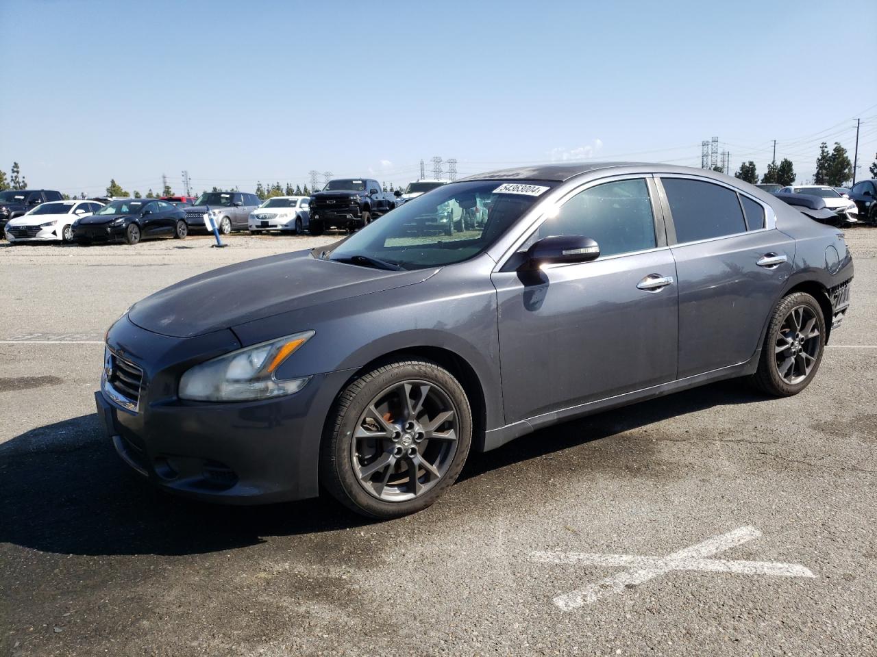 2012 Nissan Maxima S vin: 1N4AA5AP5CC832372