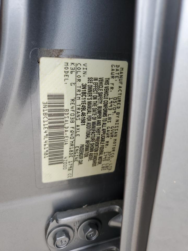 3N1BC11E49L461981 2009 Nissan Versa S