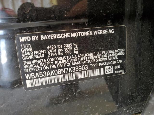 2022 BMW 228I WBA53AK08N7K38903  56733544