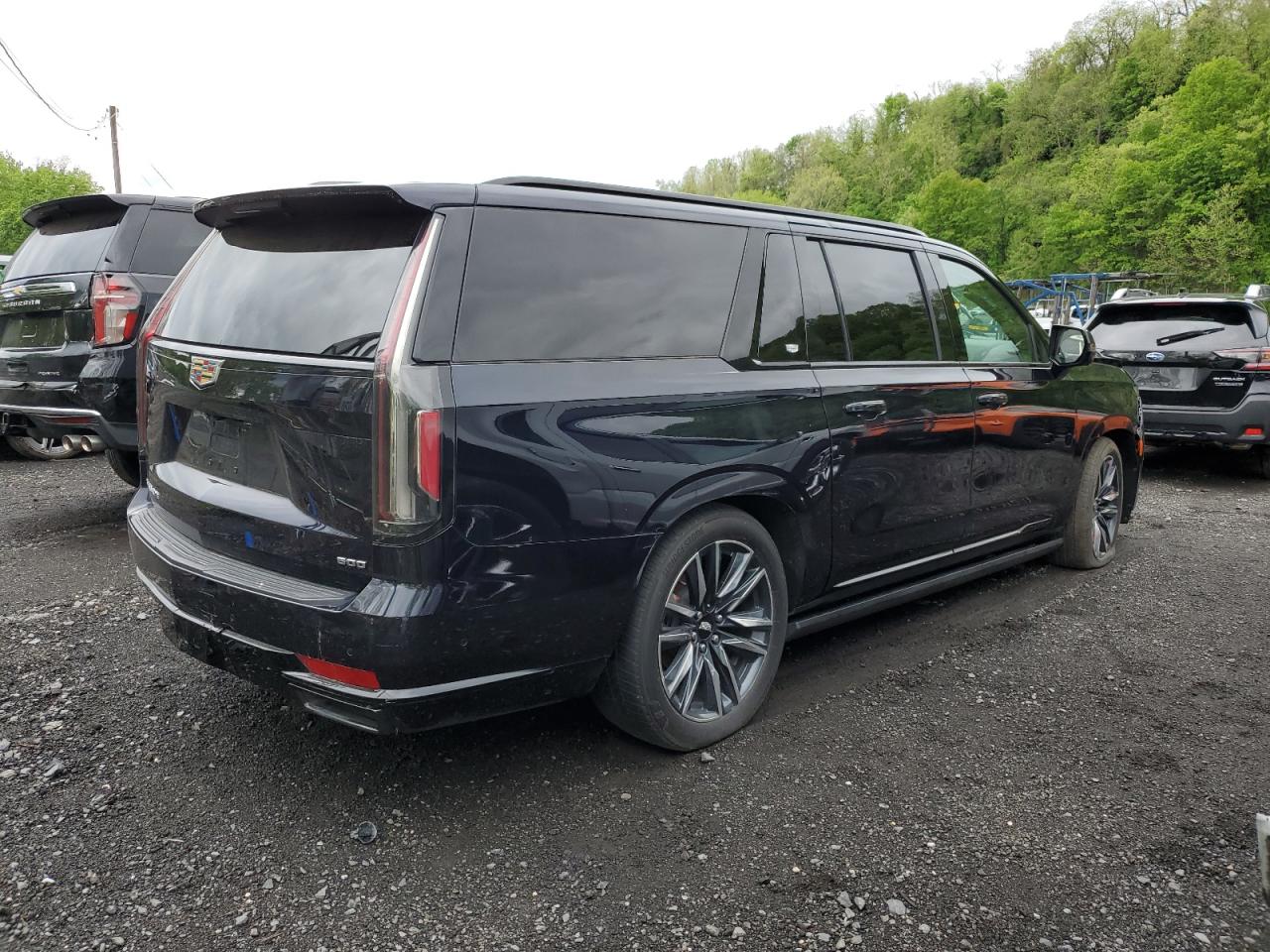 1GYS4RKL1NR173127 2022 Cadillac Escalade Esv Sport Platinum