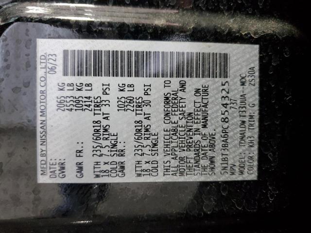 2023 NISSAN ROGUE SV - 5N1BT3BA6PC854325