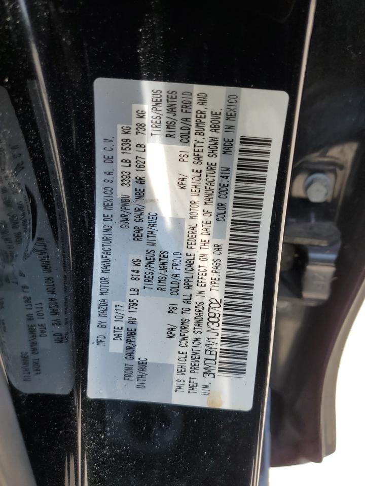 3MYDLBYV1JY309702 2018 Toyota Yaris Ia