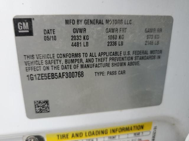 2010 Chevrolet Malibu Ltz VIN: 1G1ZE5EB5AF300768 Lot: 53559324