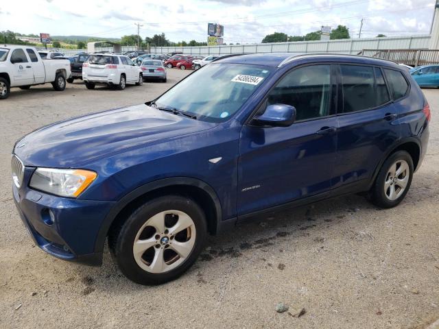 Lot #2537974246 2011 BMW X3 XDRIVE2 salvage car