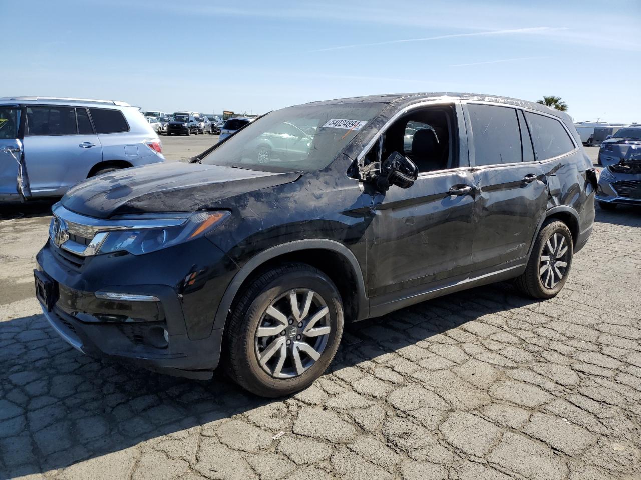 2020 Honda Pilot Exl vin: 5FNYF5H58LB024003