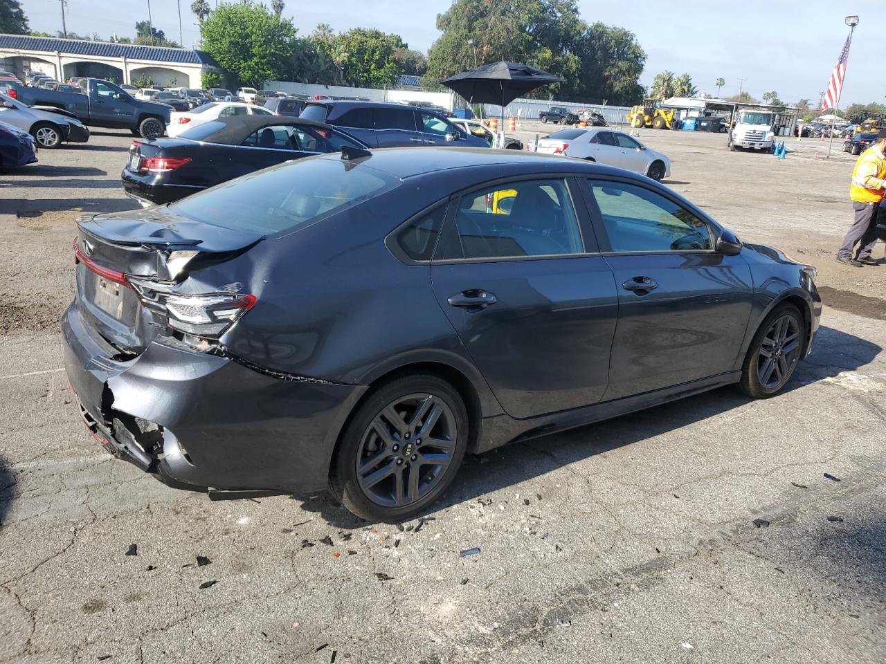 3KPF34AD7ME408101 2021 Kia Forte Gt Line