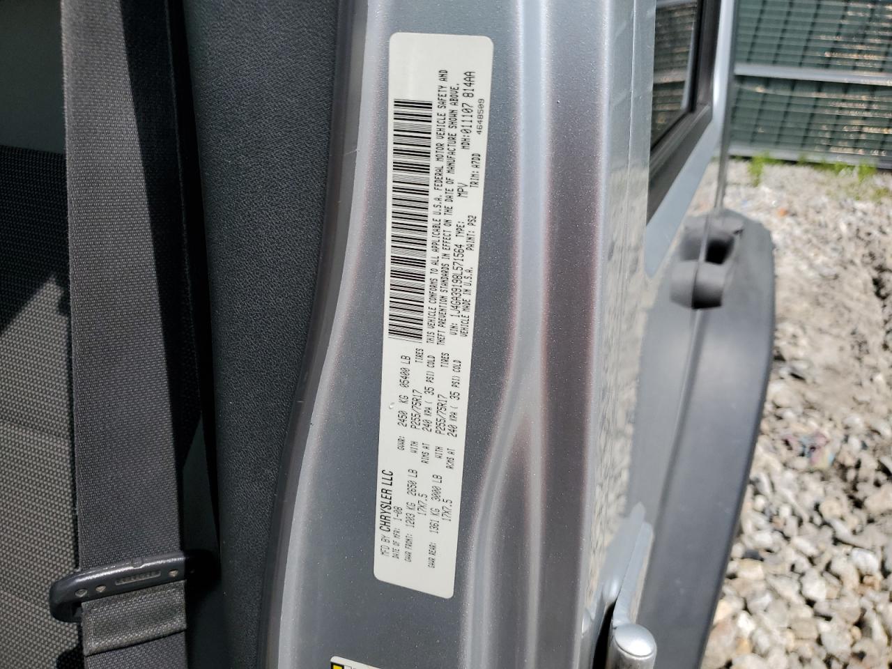 1J4GA39198L571564 2008 Jeep Wrangler Unlimited X