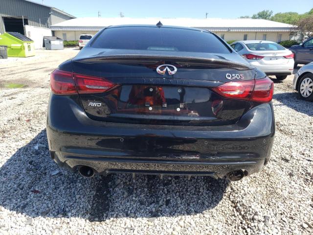 2021 Infiniti Q50 Red Sport 400 VIN: JN1FV7DR5MM880093 Lot: 56074644