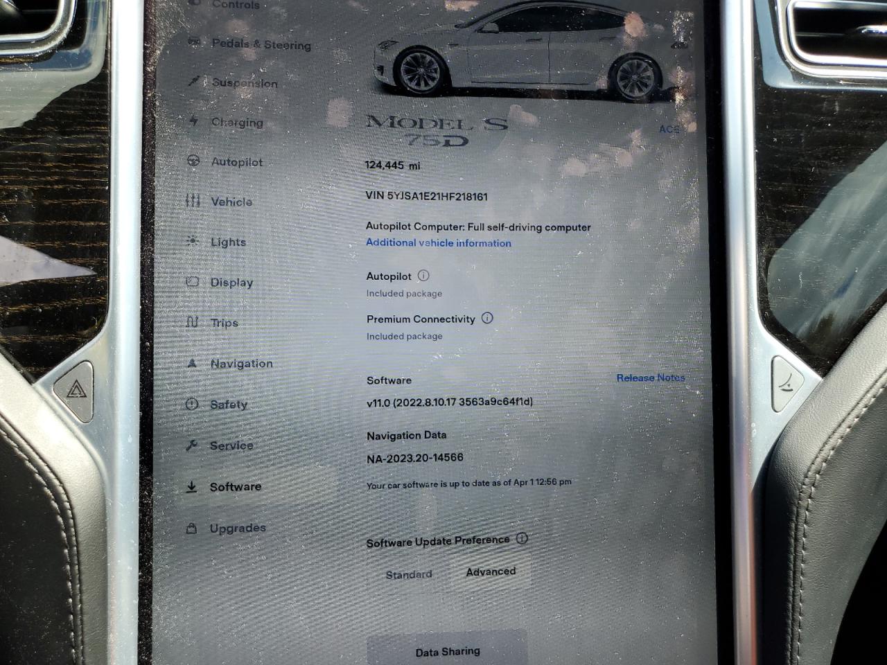 5YJSA1E21HF218161 2017 Tesla Model S