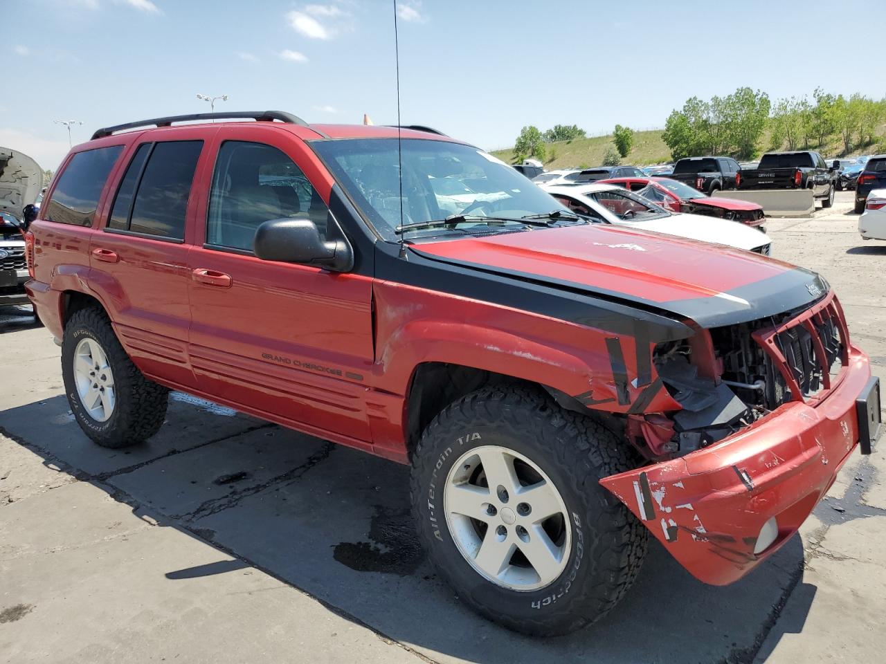 1J8GW58JX2C184106 2002 Jeep Grand Cherokee Limited