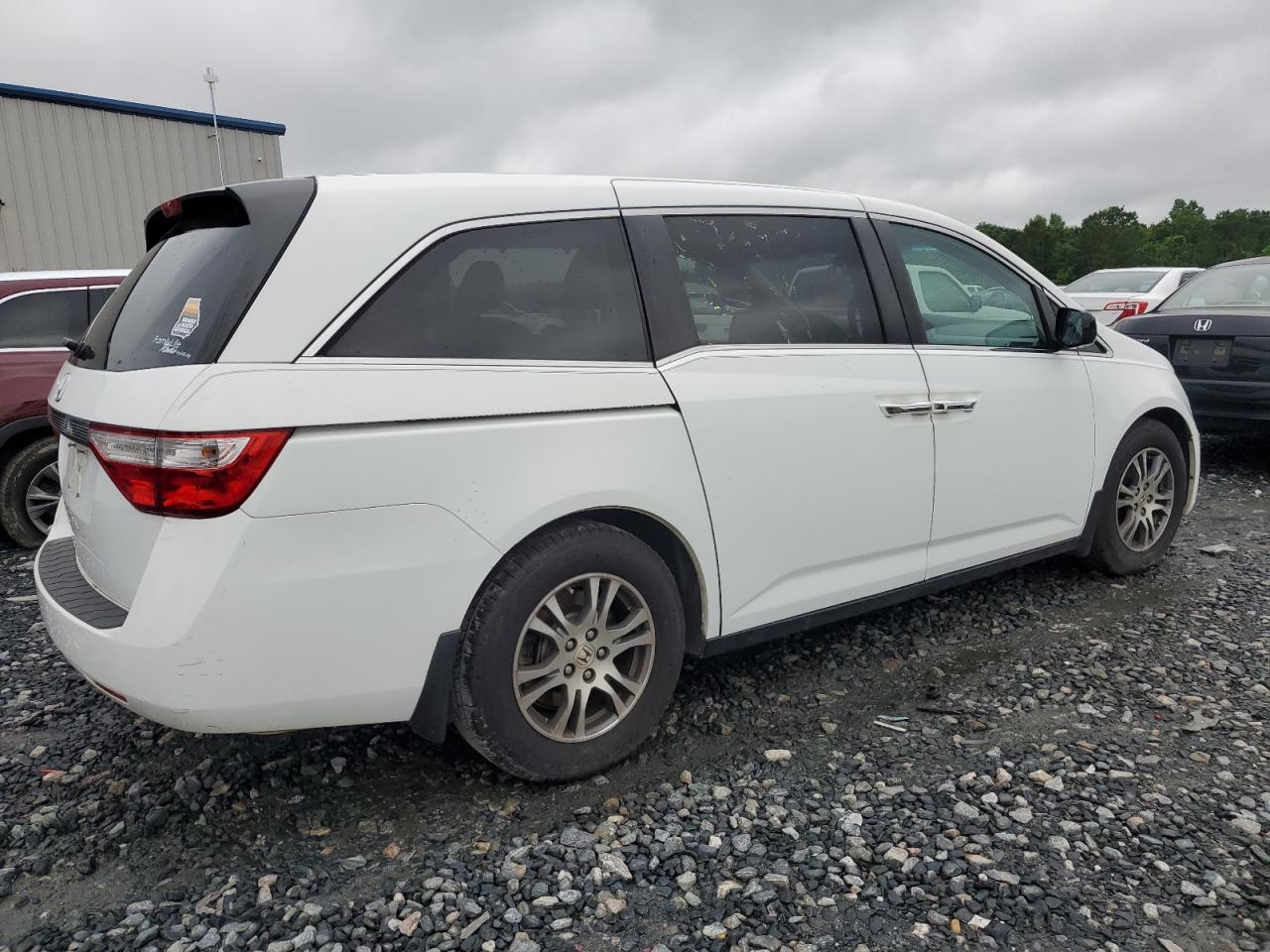 5FNRL5H68CB129372 2012 Honda Odyssey Exl