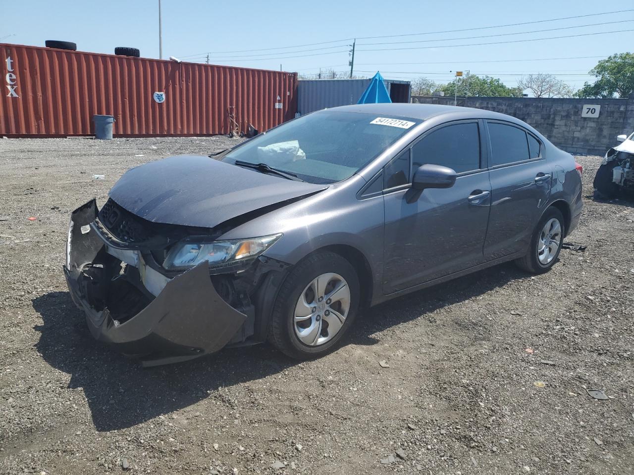 19XFB2F5XFE081026 2015 Honda Civic Lx