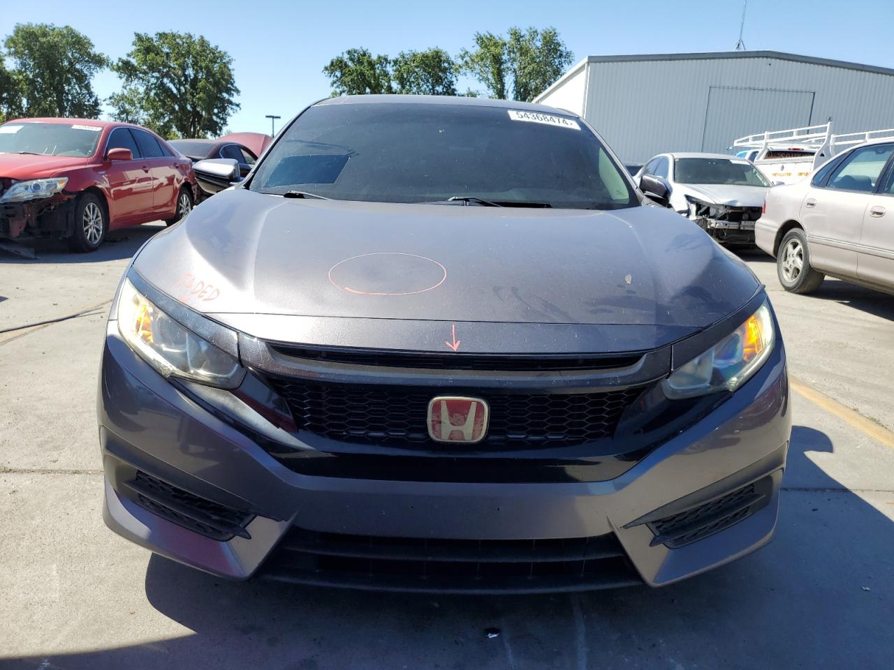 2HGFC2F52HH513887 2017 Honda Civic Lx